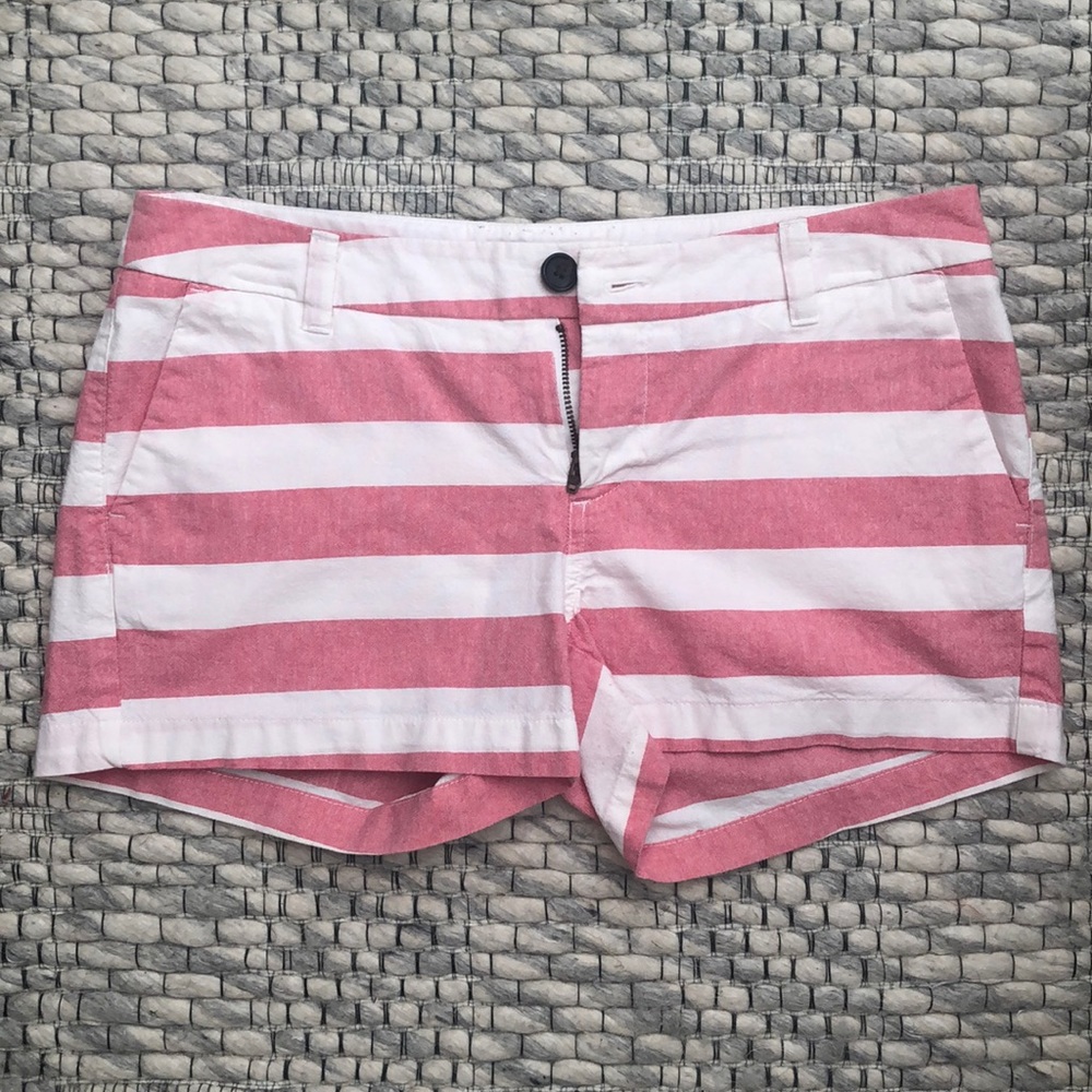 Red Stripe Shorts